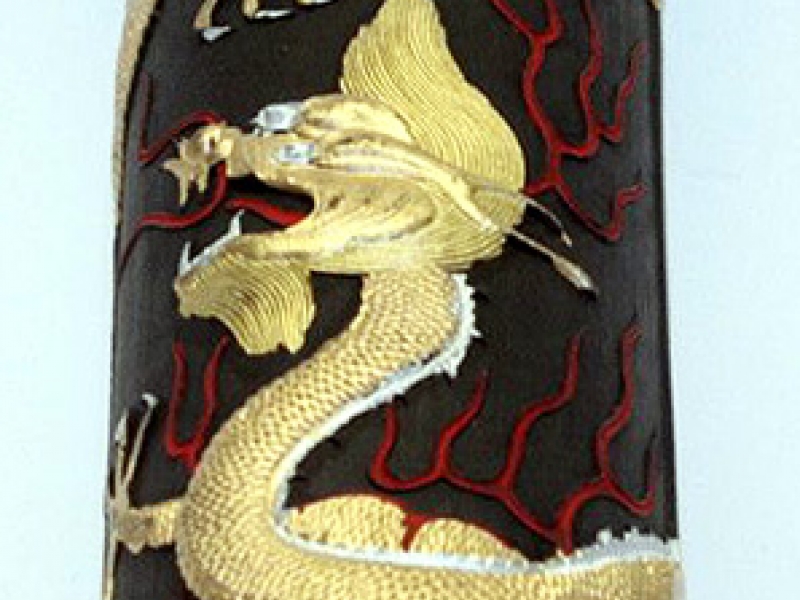 法龍墨條(大) 16 tael Dragon Brand Black Ink Stick