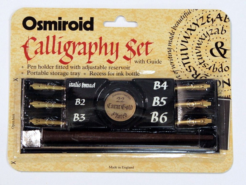 Osmiroid Dip Pen Calligraphy Set