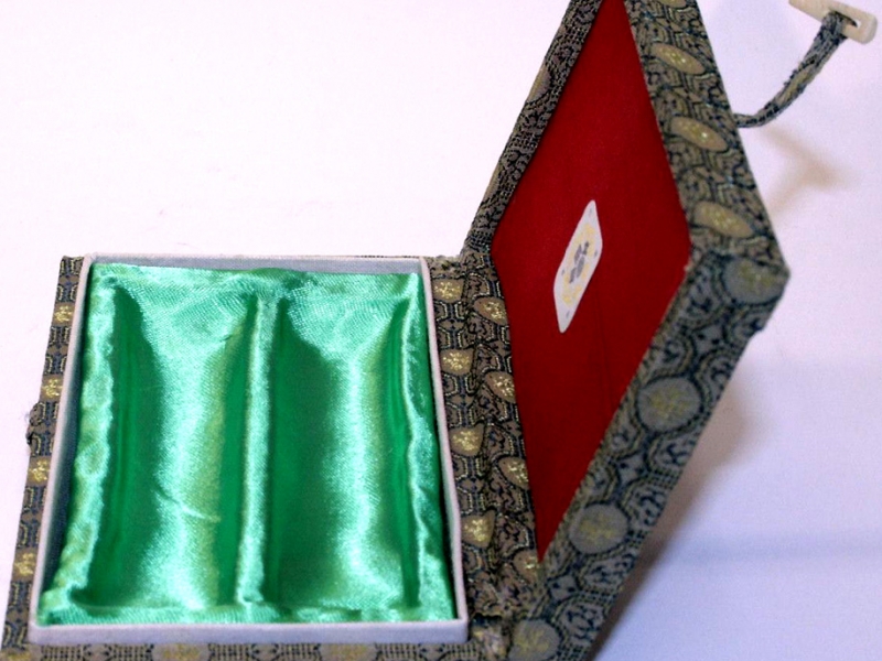 13.5cm Silk Brocade Box