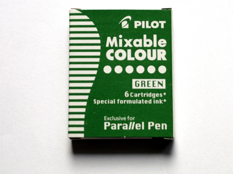 Pilot Green Ink Cartridges