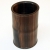 7cm Wooden Brush Pot