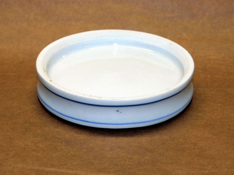 11cm Blue Ceramic Colour Mixing Dish