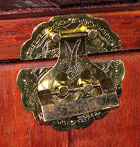 10cm Chinese/Korean Chest Brass Set - Image 3