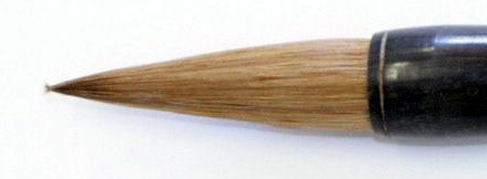 特製豹狼毫小提筆 Small Select Panther and Wolf Small Grip Brush - Image 2