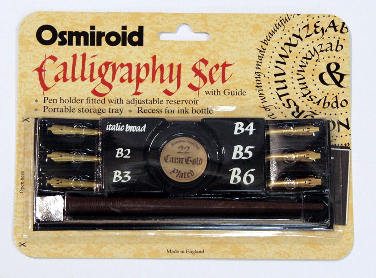 Osmiroid Calligraphy Set