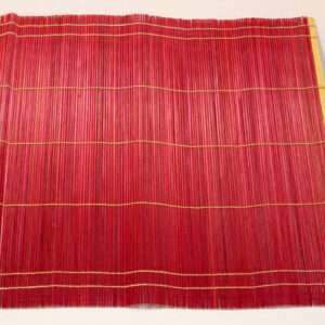 紅竹筆卷 Red Bamboo Brush Mat