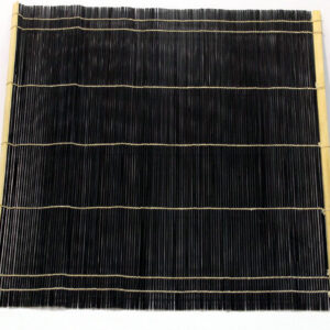 黑竹筆卷 Black Bamboo Brush Mat