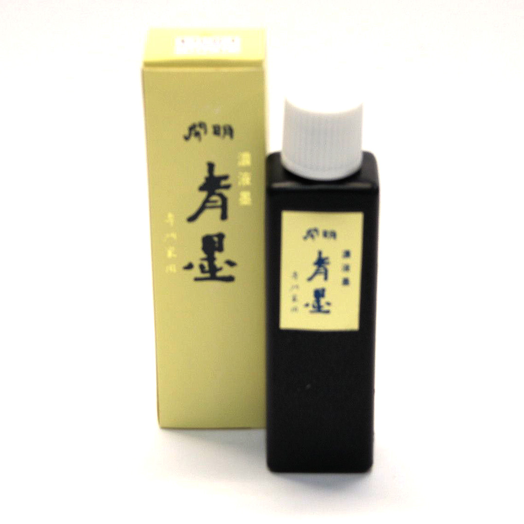 日本開明專門家用濃液墨青墨汁 100ml Kai Ming Indigo Black/Blue Ink