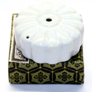 細白色圓型水滴 7cm White Flower Water Dropper