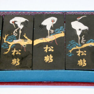 松鶴五墨條 Pine and Crane Black Ink Stick Set