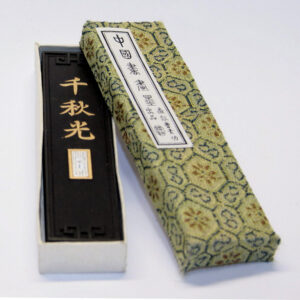 千秋光 墨條 1 tael Thousand Autumn Brilliance Black Ink Stick- Student Grade