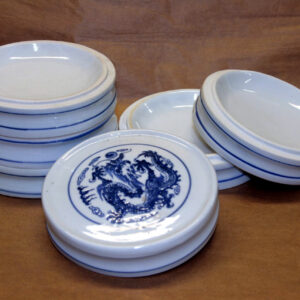 11cm Blue Pattern Colour Stacking Dish 大藍五組缸