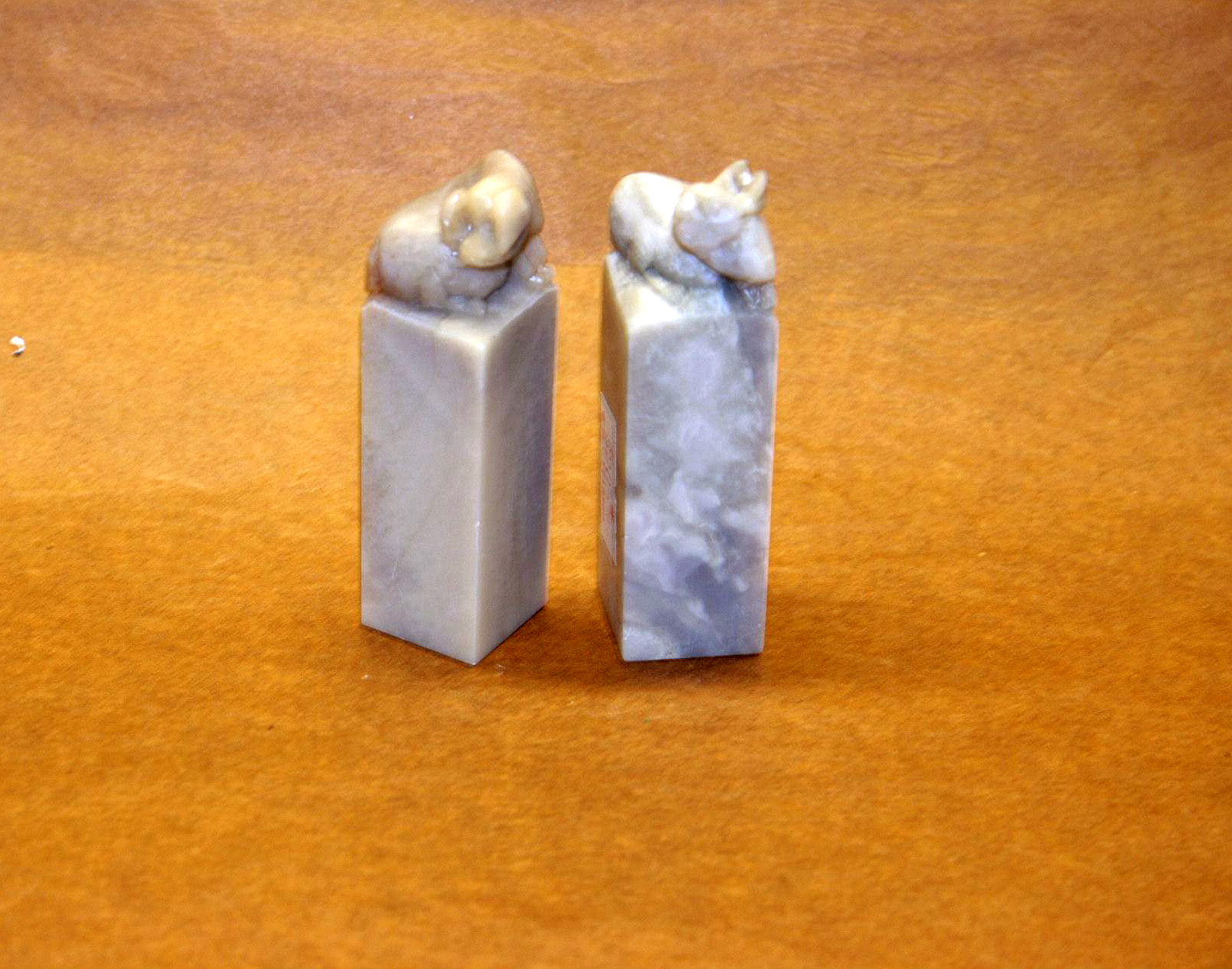 巴林彩凍十二生肖15mm Balin Birth Sign Seal Stone