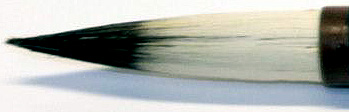 紫竹飛燕 一號 #1 Mixed Purple Hair Flying Swallow Brush - Image 2