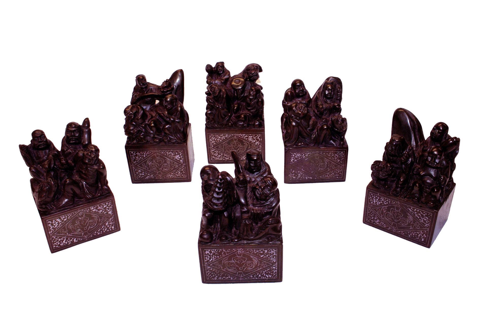 八大仙人 65mm The Eighteen Immortals Set