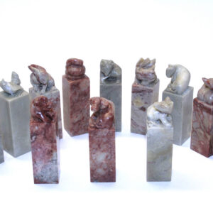 福州壽山方石 十二上生肖 20mm Fuzhou Shoushan Birth Sign Seal Stone