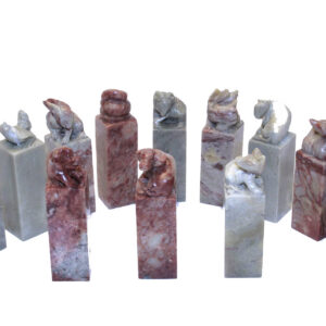 福州壽山方石 十二上生肖 23mm Fuzhou Shoushan Stone Square Birth Sign Seal