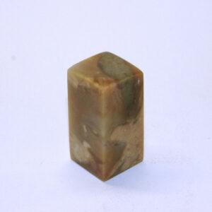 巴林彩凍方平頭印 25mm Balin Colour Crystal Square Plain Seal