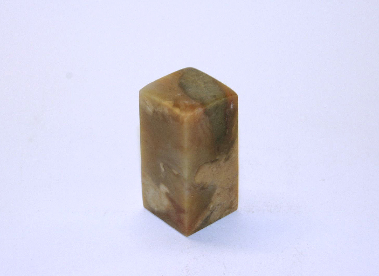 巴林彩凍方平頭印 25mm Balin Colour Crystal Square Plain Seal