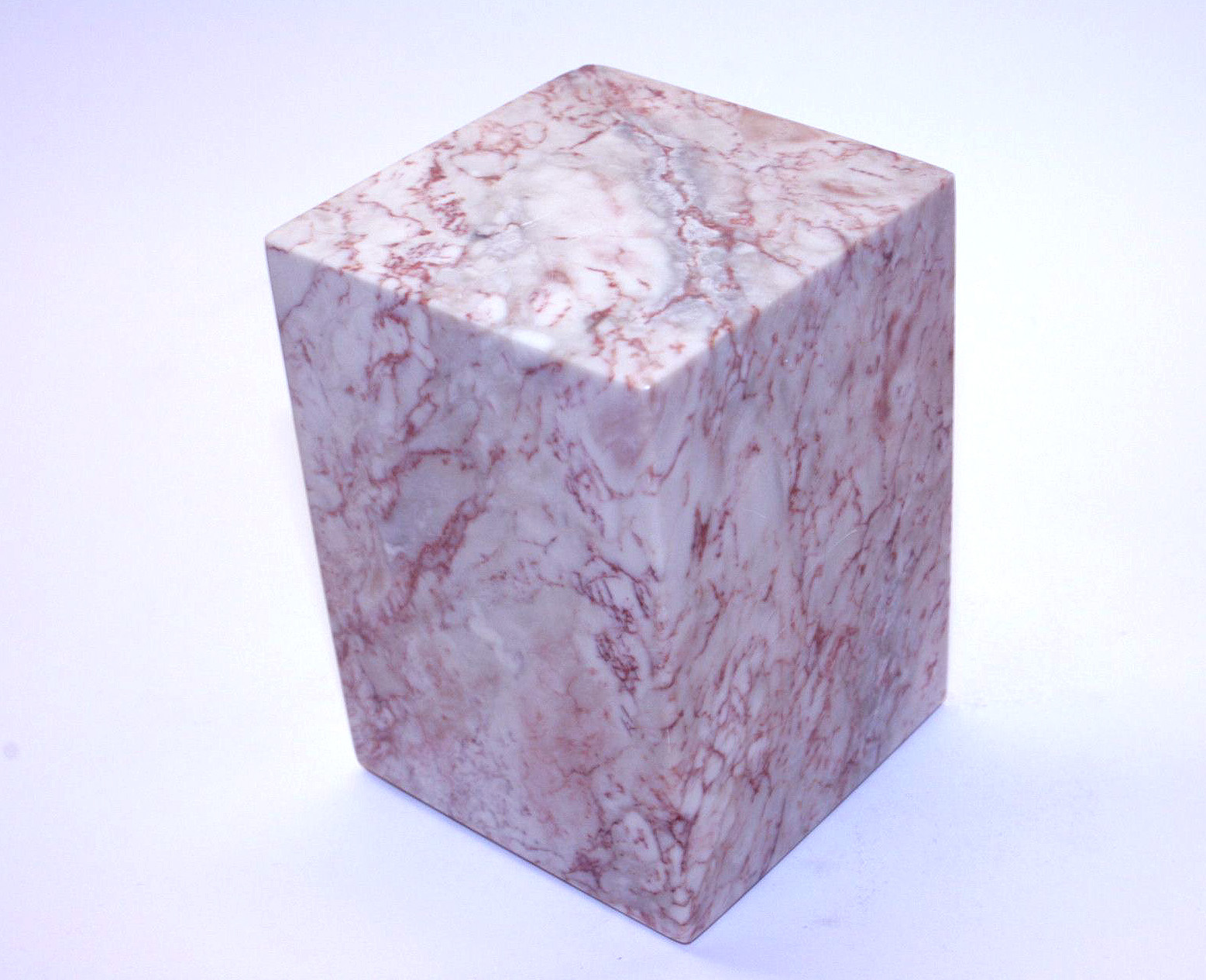 巴林彩凍方平頭印 70mm Balin Colour Crystal Square Plain Seal