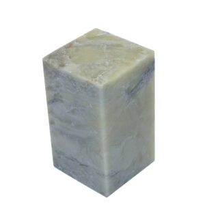 青田石方平頭印 40mm Qingtianshi Square Plain Seal Stone