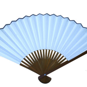 30cm Japanese Dark Brown Bamboo Fan