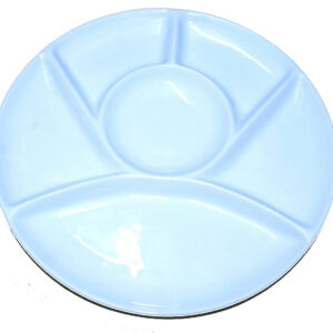 大白瓷調色碟 23cm White Ceramic Color Mixing Plate