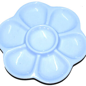 平白瓷七格調色碟 15cm White China Color Mixing Dish