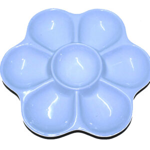 平白瓷七格調色碟 20cm White China Color Mixing Dish