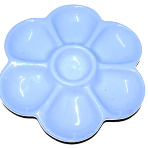 平白瓷七格調色碟 23cm White China Color Mixing Dish
